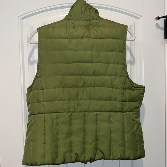 Kenneth Cole Reaction green Down filled puffer zip vest size XL - Picture 3 of 6